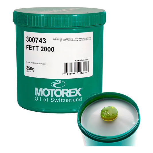 Grasa Motorex Fett 2000 850ml Verde Bicicleta Calcio Resistente Agua