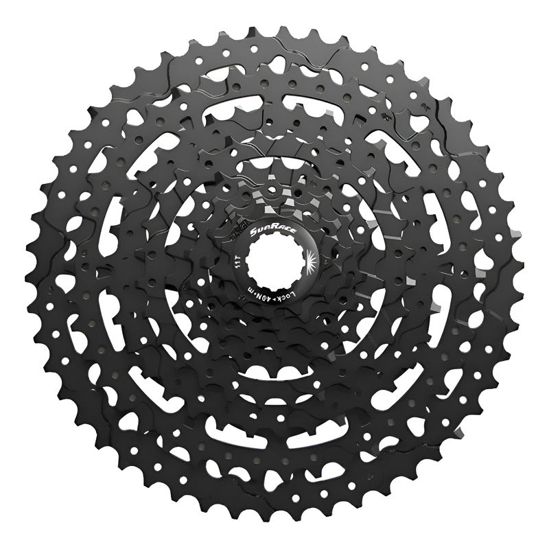 Pacha Cassette 9 Velocidades Sunrace M983. 11-50 Mtb - Negro - 11 - 50