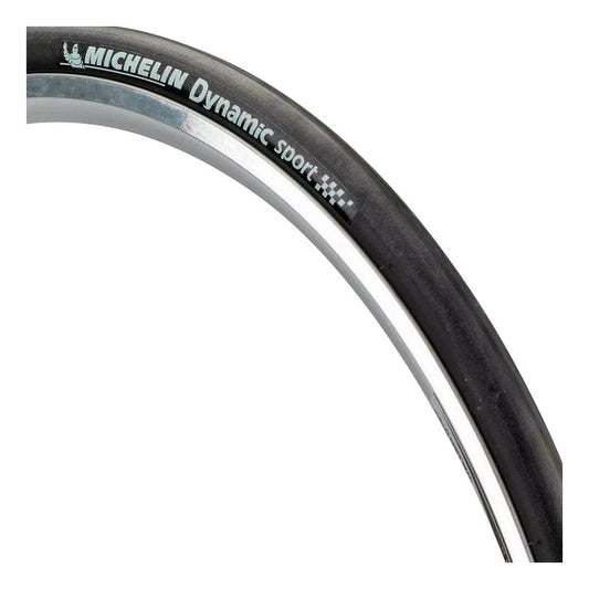 2 Llantas Bicicleta De Ruta Michelin Dynamic Sport 700x25 Negro