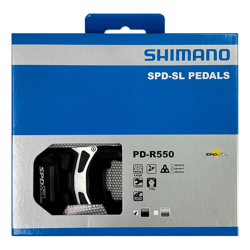 Pedales Shimano Tiagra Ruta R550 Con Calas