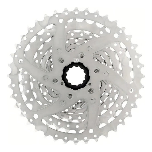 Pacha Cassette 9 Velocidades Sunrace M980 11-40 Plateado Bicicleta Mtb