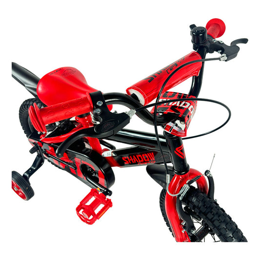Bicicleta Bmx Niño Rin 12 Gw Shadow Ruedas Auxiliares