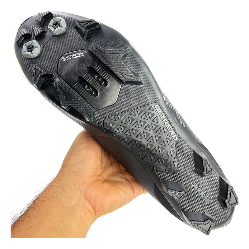 Zapatillas Shimano Xc7 Negras Mtb Doble Boa Suela Carbono