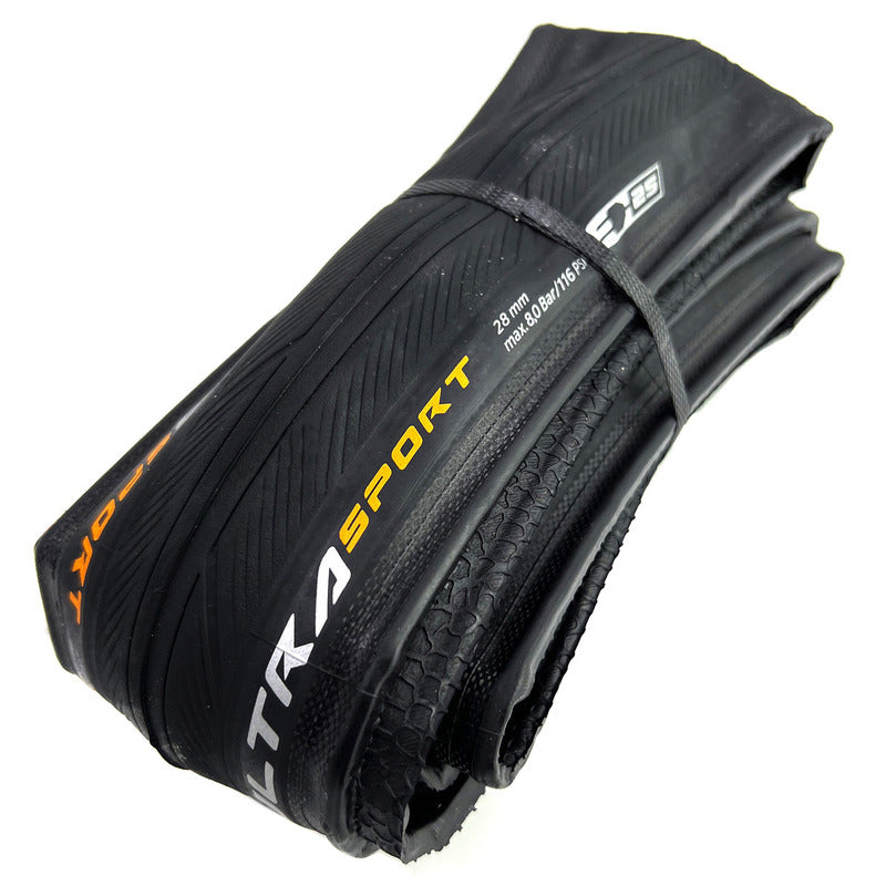 Llantas 700x28 Continental Ultra Sport 3 Plegable Color Negro