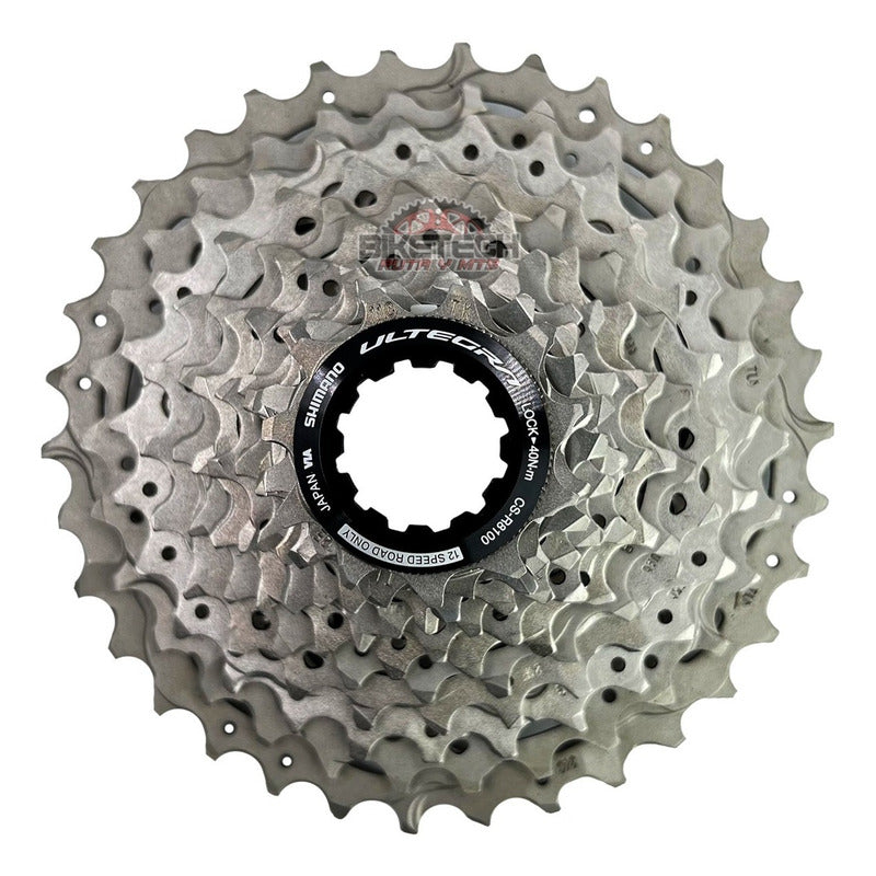 Cassette Pacha Shimano Ruta Ultegra R8100 12 Vel 11-34 - Gris - 11 - 34
