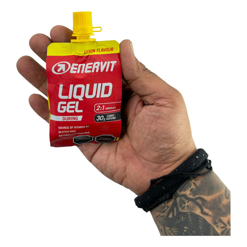 Gel Hidratante Liquid Enervit 60ml X 5 Unidades Limón