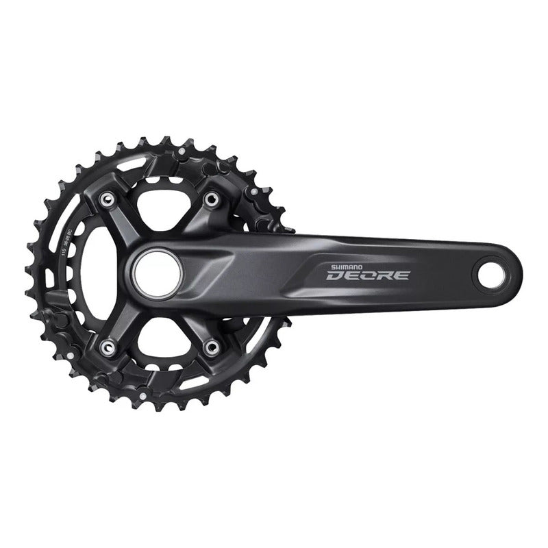 Bielas Biplato Shimano Deore M5100 36/26 T 2x11 Velocidades Negro