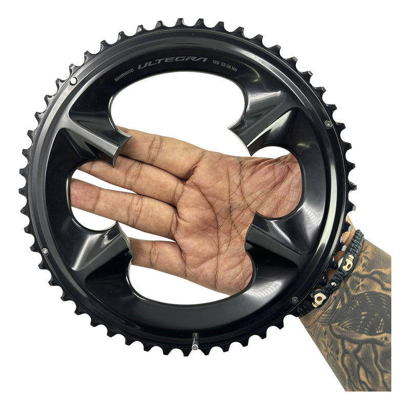 Plato Coronilla Bicicleta De Ruta Shimano Ultegra R8100 52t Biplato 2x12