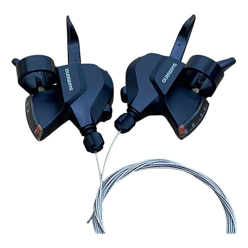 Palancas De Cambio 3x8 Shimano M315 Mtb Negro