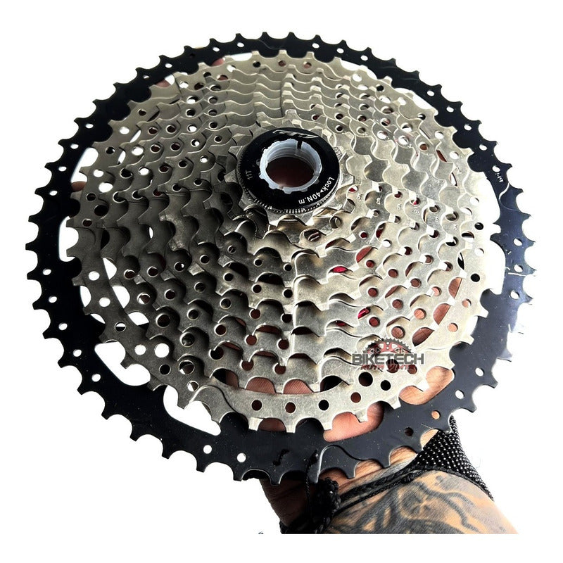 Pacha De 10 Velocidades Gw 11-50 Casette 9v Mtb Shimano Comp Gris