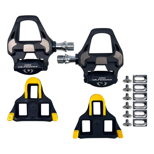 Pedales Shimano Ultegra R8000 En Carbono Negro