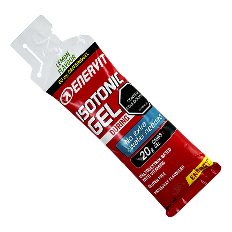 Gel Isotonic Enervit Cafeína 60ml Limón