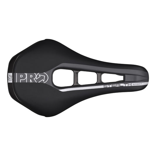 Sillín Bicicleta Pro Stealth Sport 142mm Asiento Ruta Mtb Negro 25.5 Cm 14.2 Cm