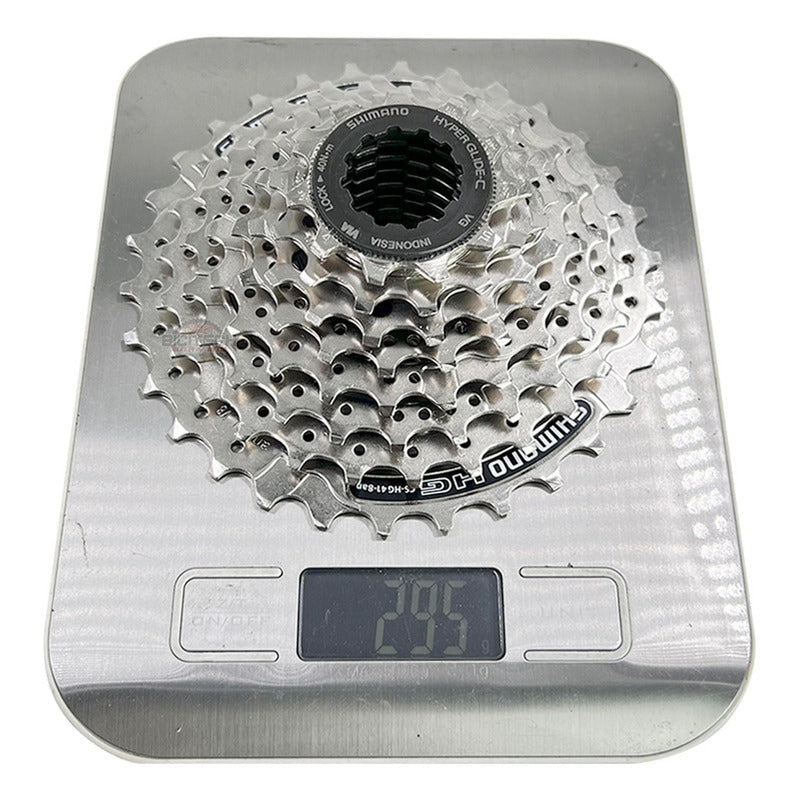 Pacha 8 Velocidades Shimano Hg41 11-30 Ruta Mtb Cromado