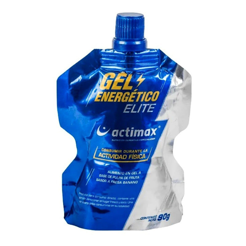 Gel Energético Actimax 3 Tomas Fresa Banano