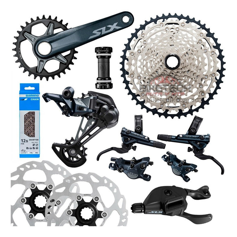Grupo Shimano Slx Monoplato Mtb M7100 12v