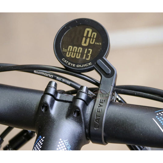 Ciclocomputador Cateye Quick Inalambrico Negro