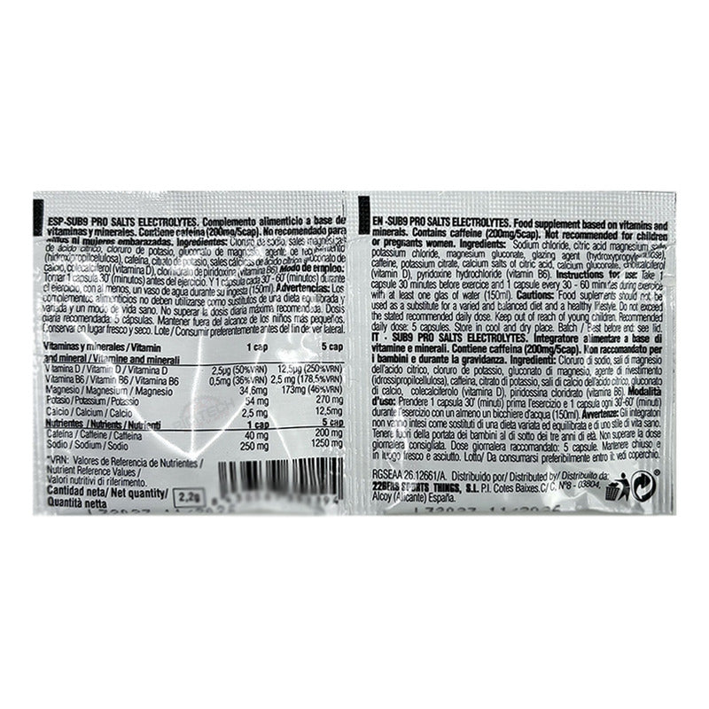 Duplo De Sales 226 Ers Electrolitos Minerales