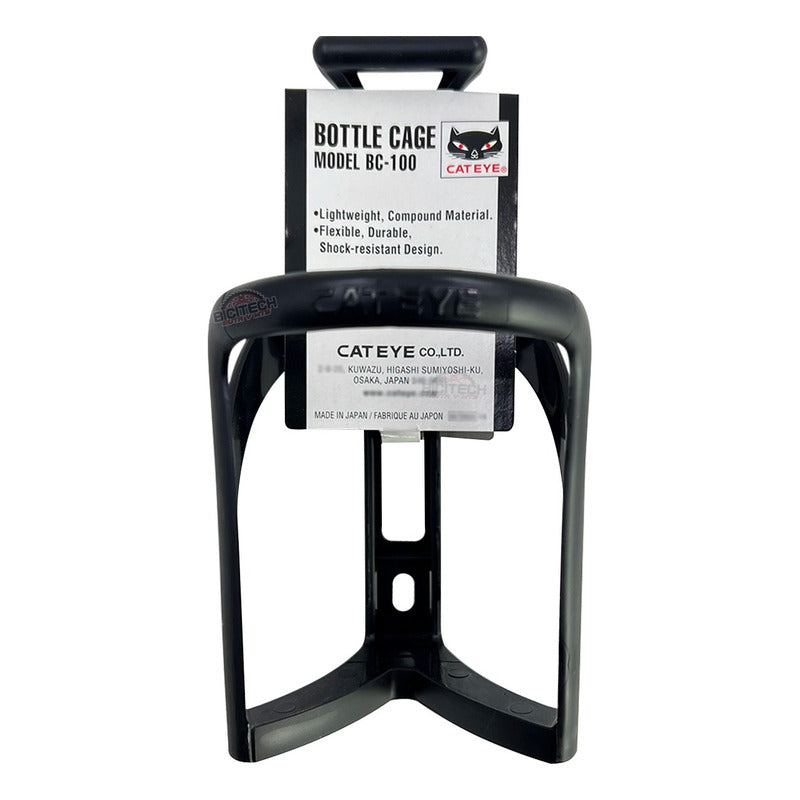 Porta Caramañola Cateye Nylon Ligera Ruta Mtb Black