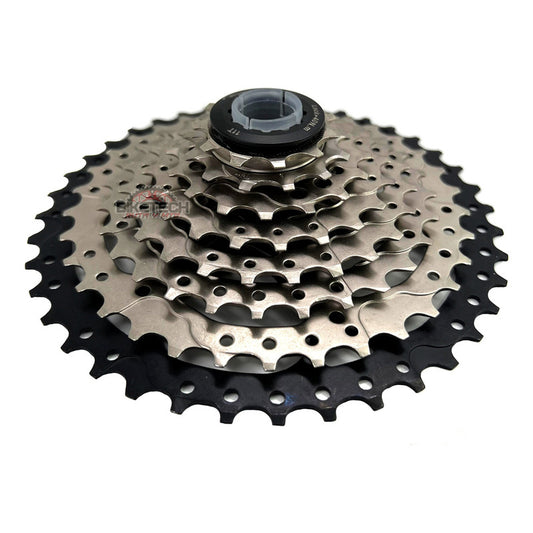 Combo Pacha Cassette Cadena Gw 11-40 8 Velocidades Mtb - Gris - 11 - 40