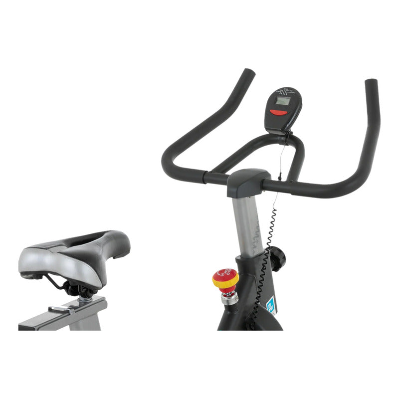 Bicicleta De Spinning Sportfitness Vicenza 2.0 Negra Negro