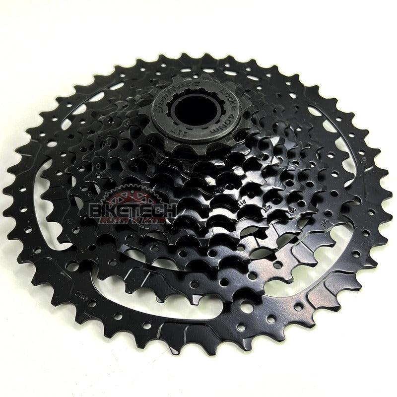 Pacha Cassette Mtb Sunrace Cs-m980 11/42t 9 Velocidades - Negro - 11 - 42