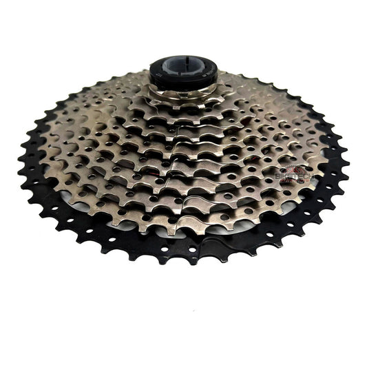 Pacha De 10 Velocidades Gw 11-46 Casette 10v Mtb - Cromado/negro - 11 - 46