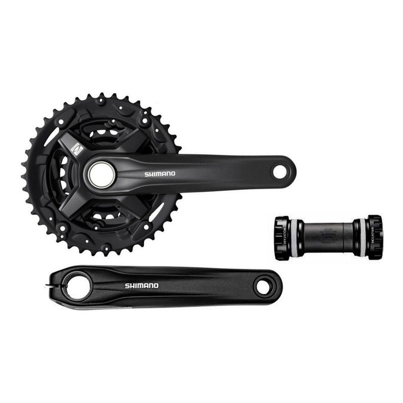 Triplato Shimano Altus Mt210 40-30-22 Negro