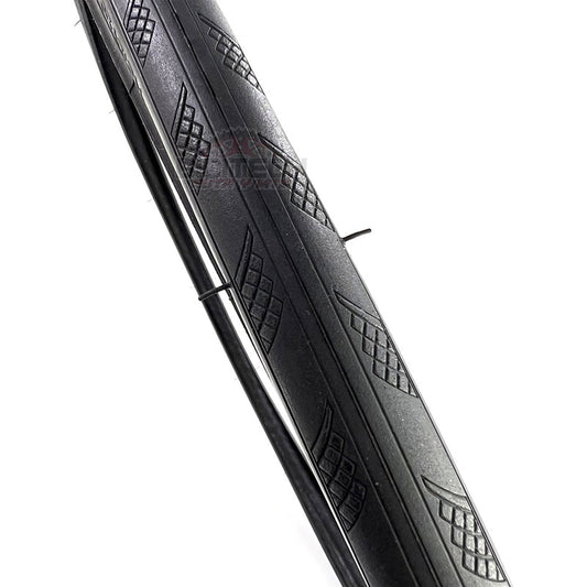 Llanta Bicicleta Ruta Vittoria Zaffiro 700x25 Rigida Negro