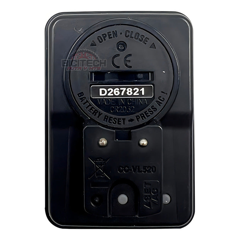 Ciclocomputador Cateye Velo 7 - Color Gris