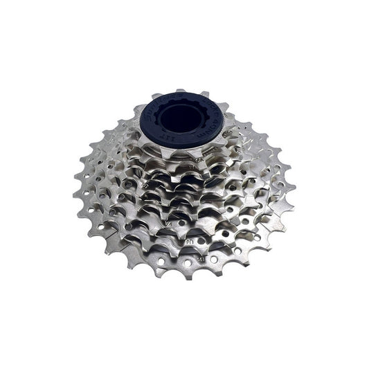 Cassette Ruta 9 Velocidades Sunrace M96 11-28 Dientes Acero Plateado