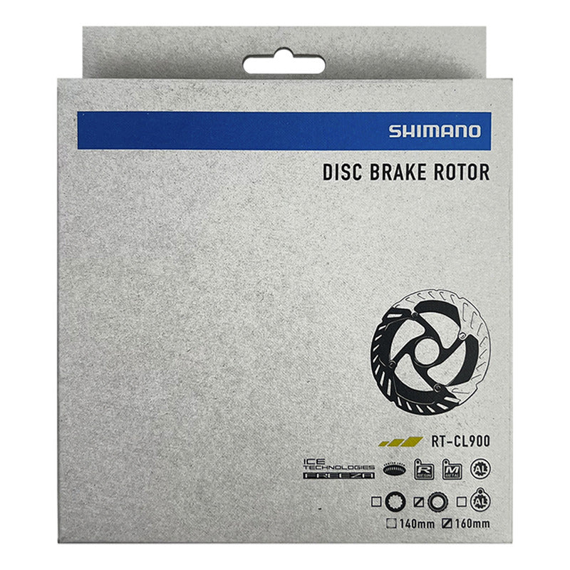 Disco Rotor Shimano Rt- Cl900 Ice Tech Centerlock 160mm Gris/negro