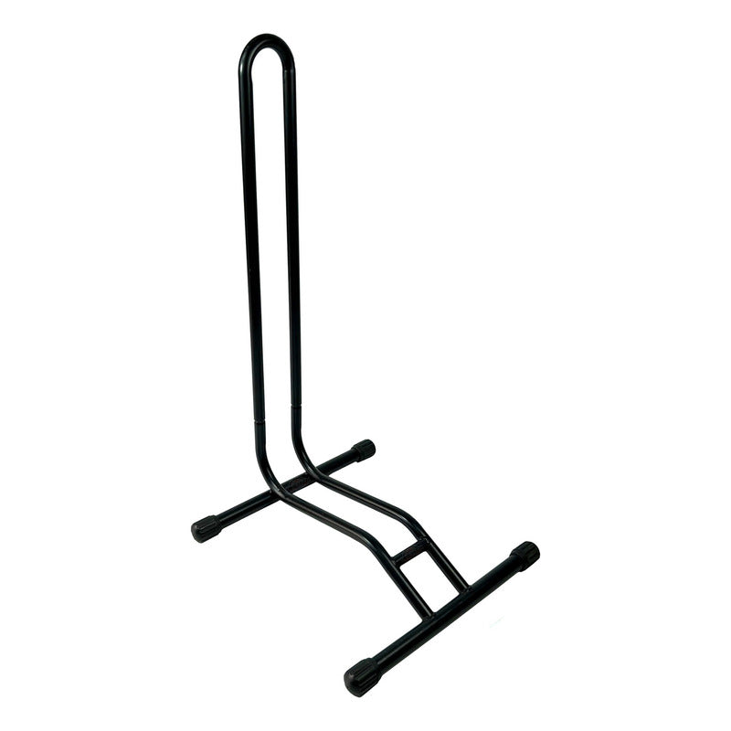 Soporte De Piso Para Cualquier Bicicleta En Acero Negro