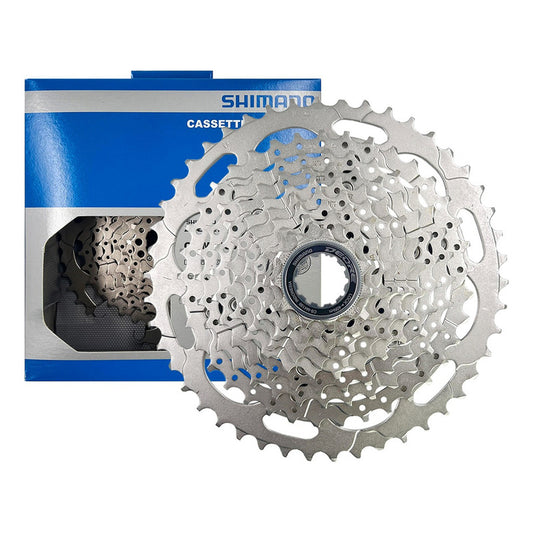 Cassette Shimano Deore Cs M4100 11/46d, 10 V/1 X 10 V, Color Plateado, Número Máximo De Dientes 46, Número Mínimo De Dientes 11