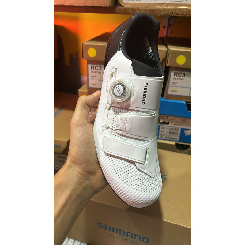 Zapatillas Shimano Rc502 + Calas Look Negros Blanco 42