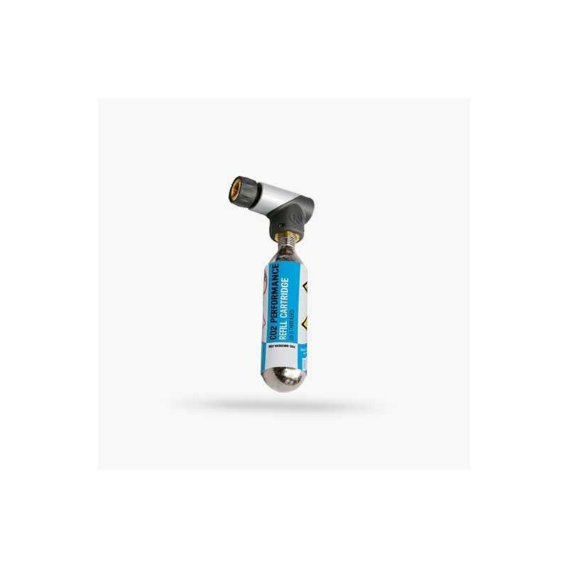 Inflador Manual Pro Co2 Micro Aluminio Para Bicicletas Speed O Mtb Transparente