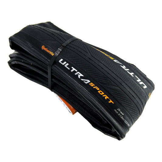 Corazas Continental Ultra Sport 3 Plegable 700x25 Ruta Color Negro