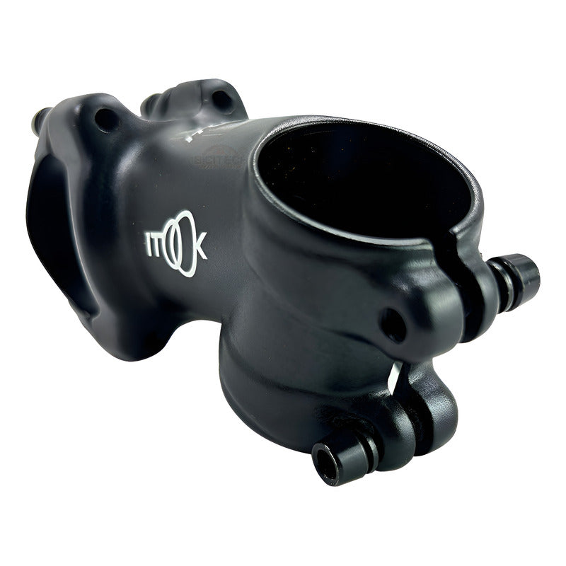 Potencia Bicicleta Mtb Itook Inclinación 25° Espiga 31.8x 80 Negro 8 Cm
