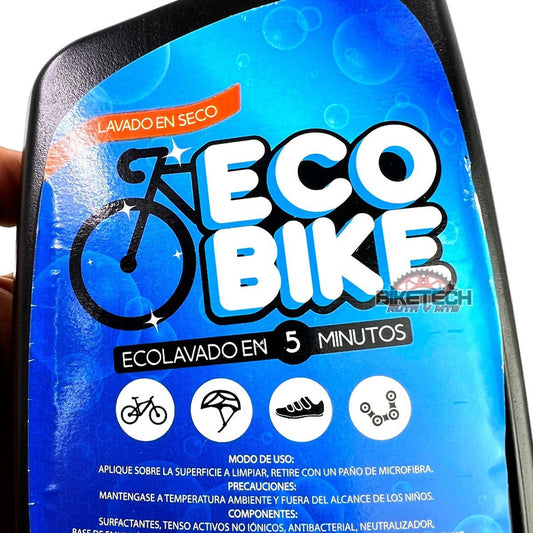 Lavado En Seco Ecobike Para Bicicleta Moto Cascos Zapatillas