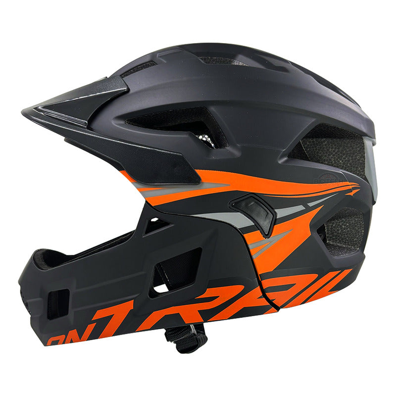Casco Para Niños Niñas Ontrail Racer Full Face Bmx