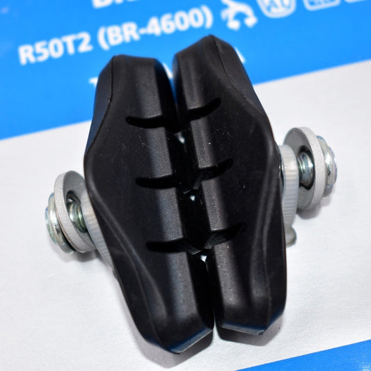 Tacos Zapata Shimano Sora /tiagra Br-4600 Freno Borrador Negro