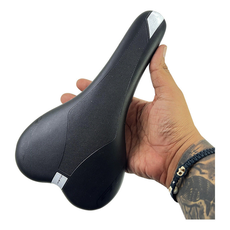 Asiento Sillín Bicicleta Gw Negro Blanco Ruta Mtb