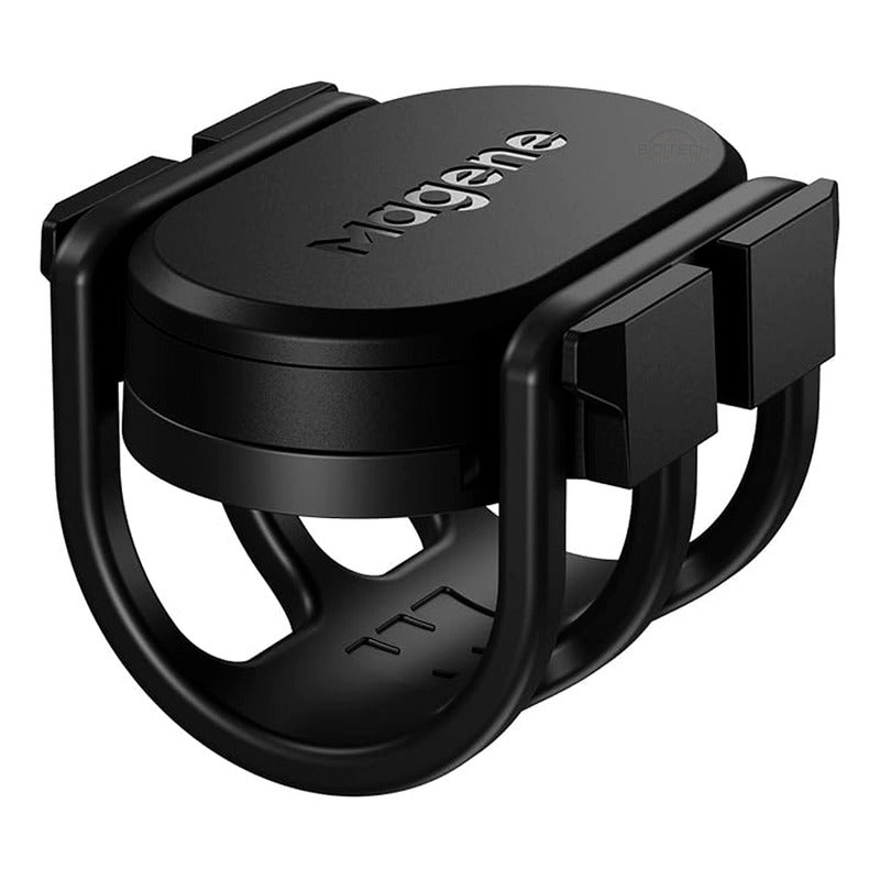 Ciclocomputador Gps Magene C606+ Sensor + Banda Frecuencia Negro