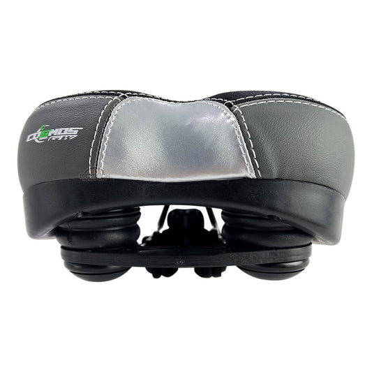 Asiento Sillín Bicicleta Gw Comfort Plus Antiprostático Negro 26 Cm 17 Cm