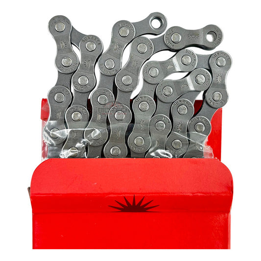 Cadena 6/ 7 Velocidades Sunrace M54 Compatible Con Shimano Gris