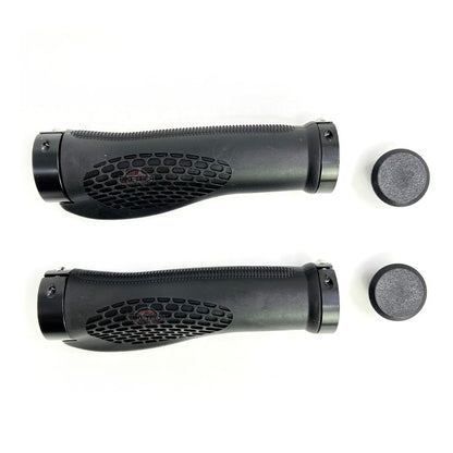 Grips Mangos Bicicleta Gw Ergonómicos De Seguridad Negro