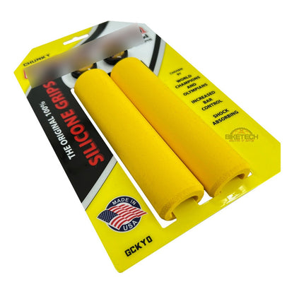 Mangos De Bicicleta Esi Grips Chunky Amarillo Puños Mtb