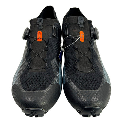 Zapatillas Mtb Dmt Km1 Gris Naranja Boa Suela Carbono
