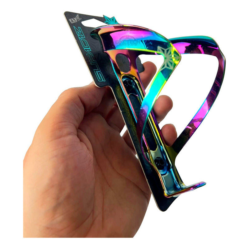 Porta Caramañola Ciclismo Mtb Ruta Supacaz 18g Tornasol Alum Nude