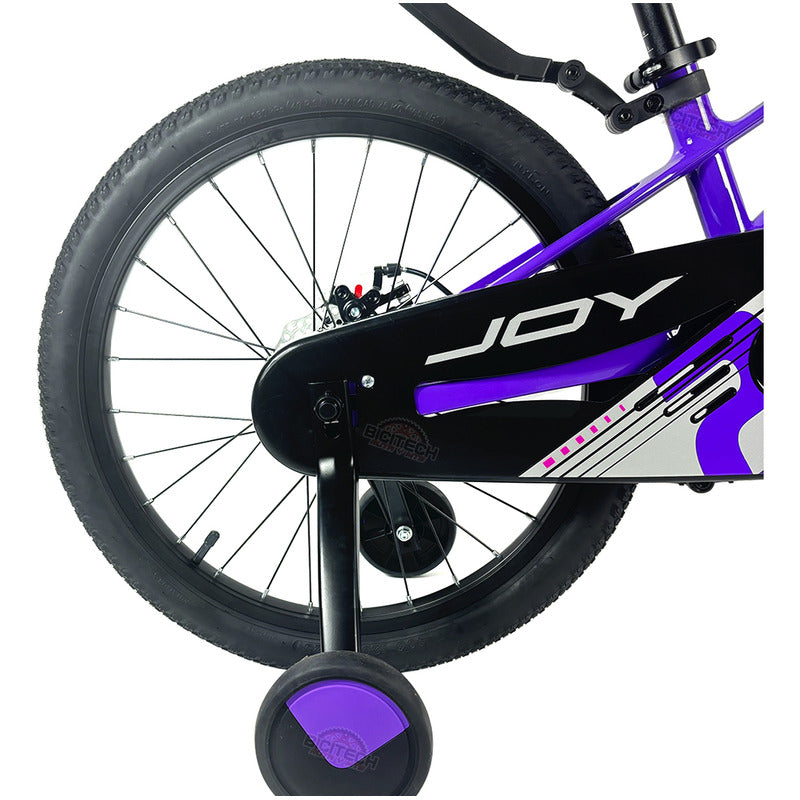 Bicicleta Niños Niñas Rin 20 Gw Joy Magnesio Ruedas Auxiliar